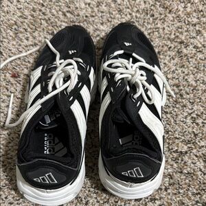 Adidas Black and White Sneakers